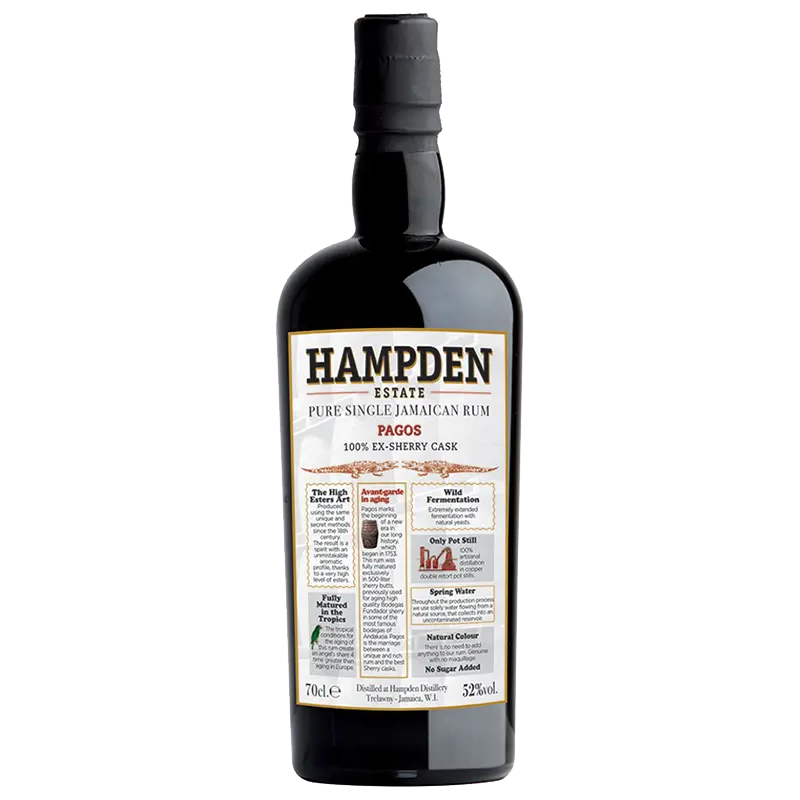Hampden Pagos 2023 Rhum 52 %