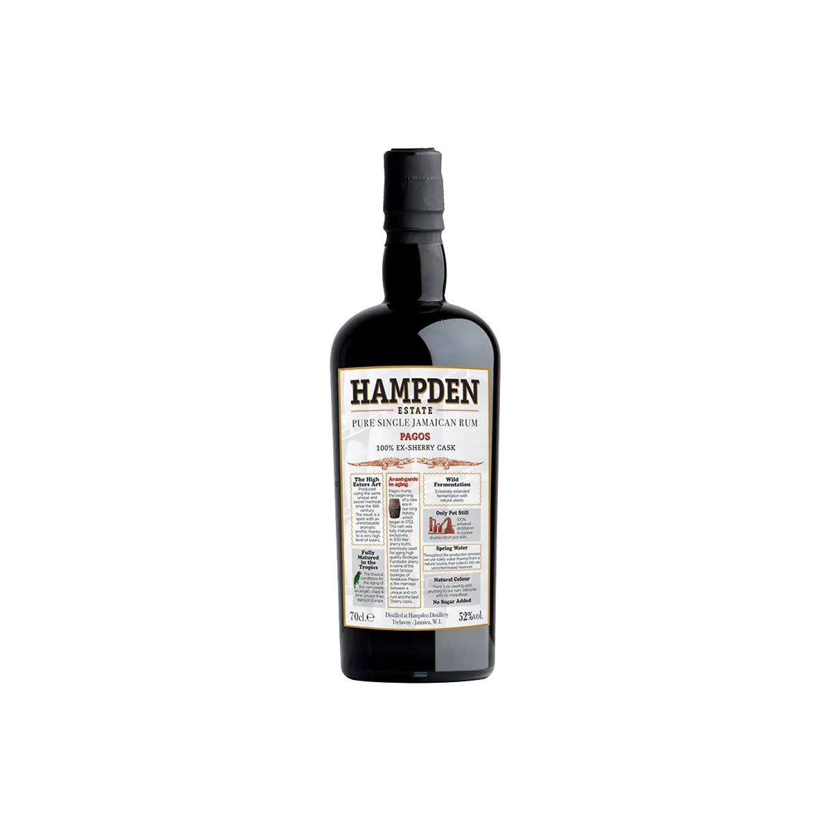 Hampden Pagos 2023 Rhum 52 %