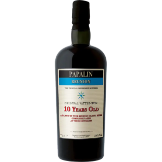 Papalin 10 ans Réunion Rhum 50 %