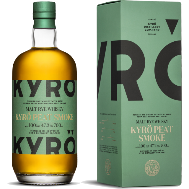 Kyrö Peat Smoke Rye Whisky 47,2 %