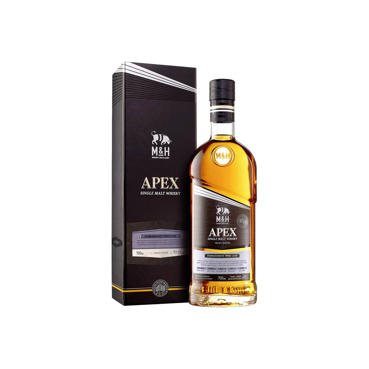 Milk & Honey Apex Pomegranate Wine Cask Single Malt Whisky 59,5 %