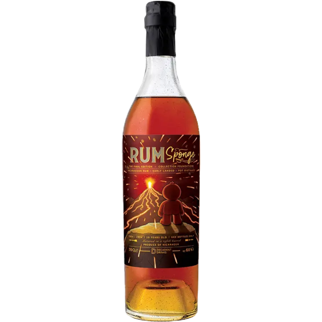 RumSponge Nicaragua 2004 Foundations Rhum 60 %