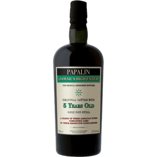 Papalin 5 ans Jamaica High Ester Overproof Rhum 57 %