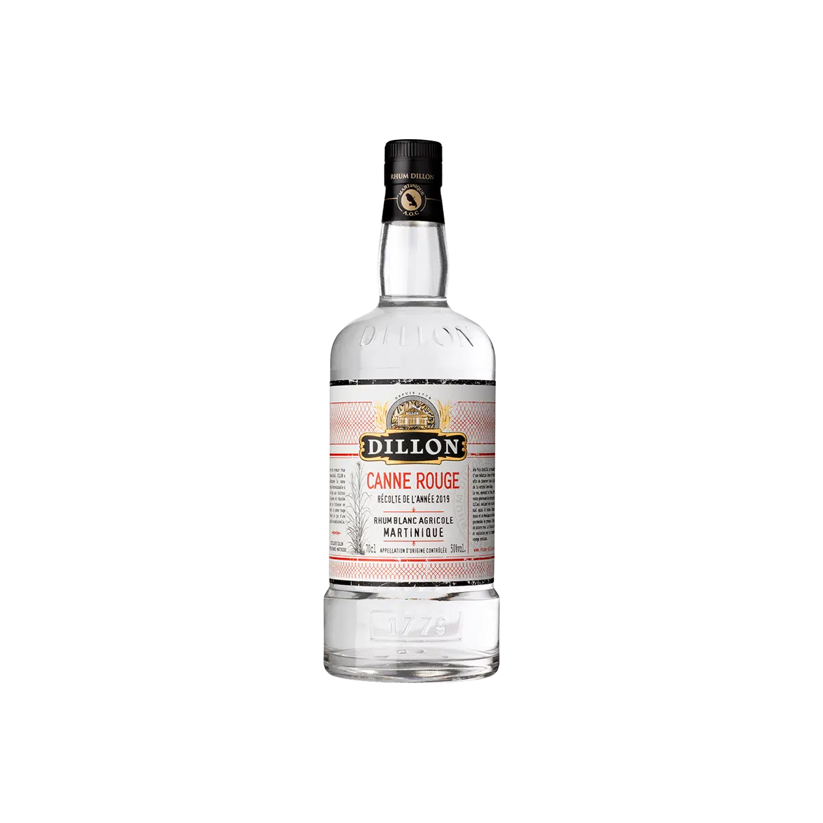 Dillon Canne Rouge 2019 Rhum Blanc 50 %