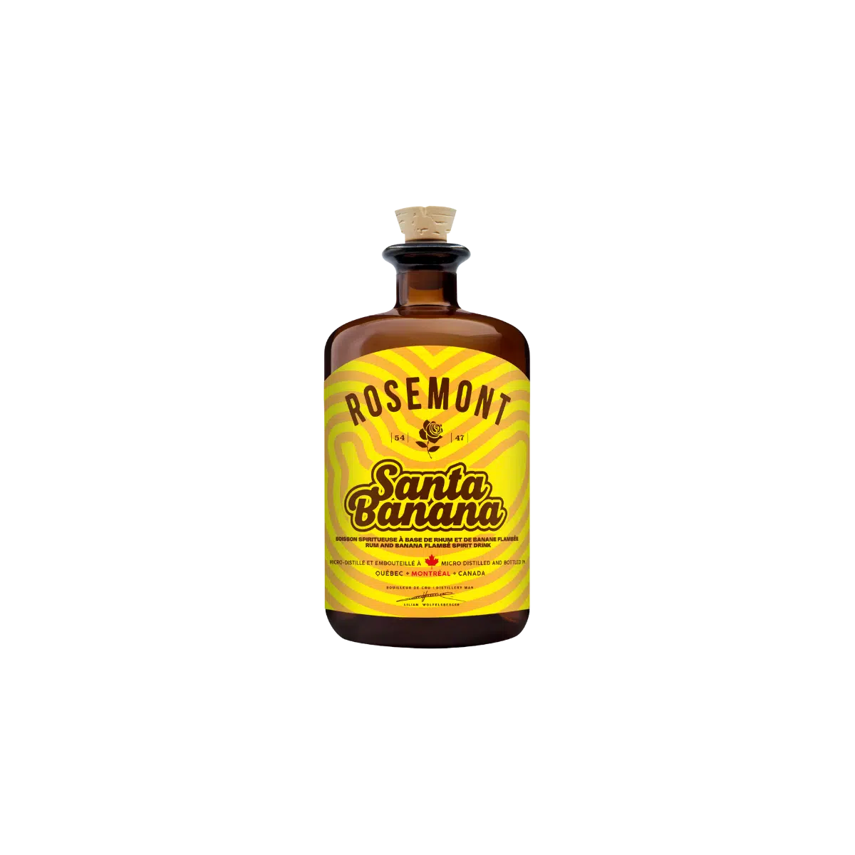 Rosemont Santa Banana Rhum 35 %
