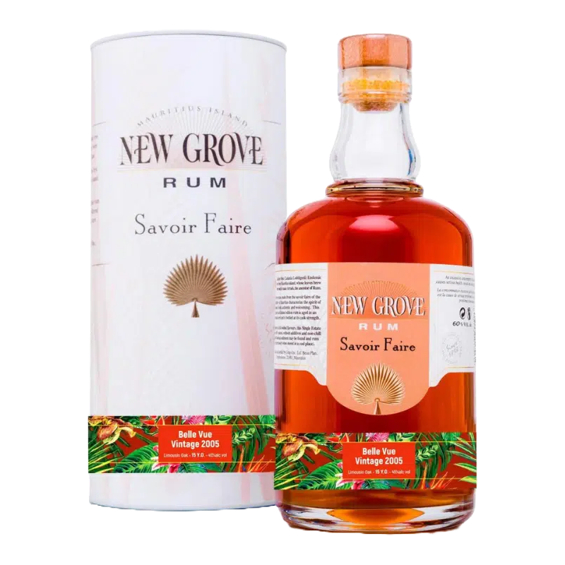 New Grove Savoir Faire Vintage 2005 Belle Vue Rhum 45 %