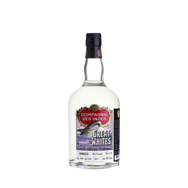 Compagnie des Indes Great Whites Jamaica New Yarmouth Rhum 50 %
