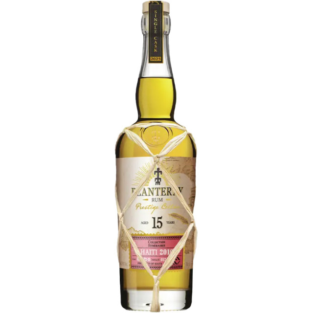 Planteray 15 ans 2010 Haïti Itinéraires Rhum 40,5 %