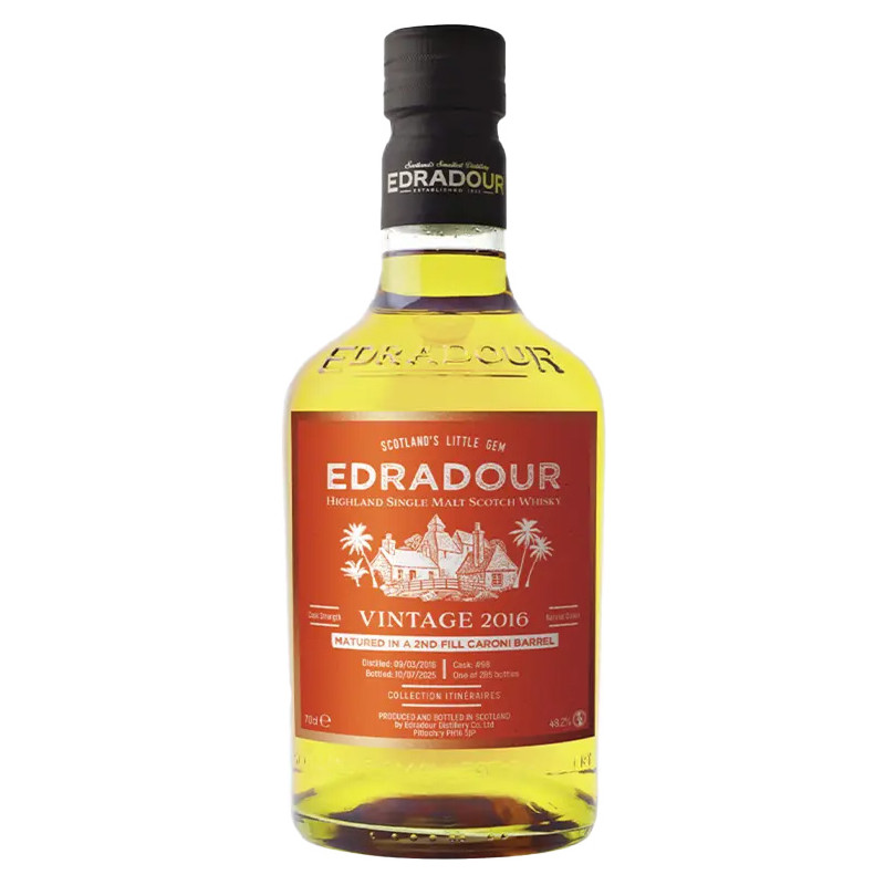 Edradour 9 ans 2016 Caroni Cask Itinéraires Whisky 48,2 %