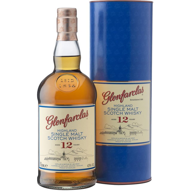Glenfarclas 12 ans Single Malt Whisky 43 %