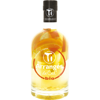 Les Rhums de Ced Ti arrangés Orange Citron Bio Rhum 21 %