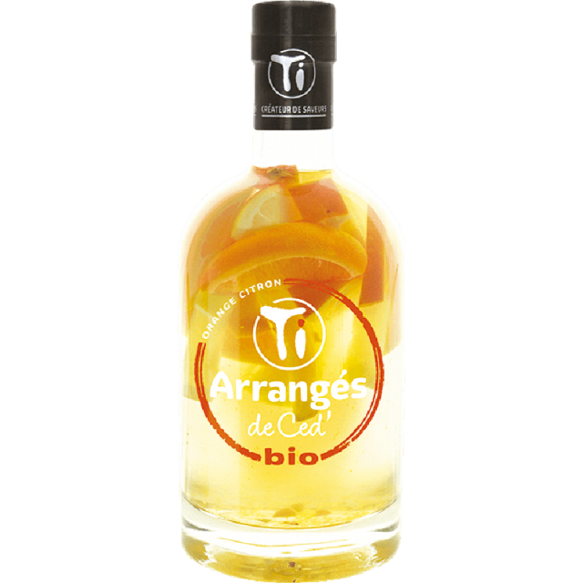 Les Rhums de Ced Ti arrangés Orange Citron Bio Rhum 21 %