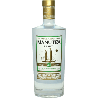 Manutea Rhum Blanc 40 %