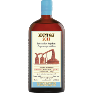 Habitation Velier Mount Gay 2011 Rhum 52,3 %