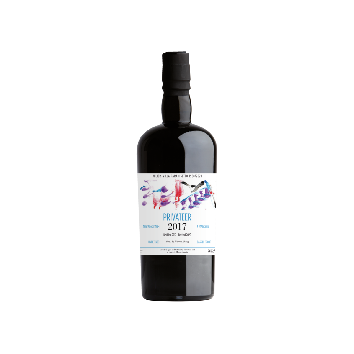 Velier Villa Paradisetto Privateer 2017 Rhum 54,2 %