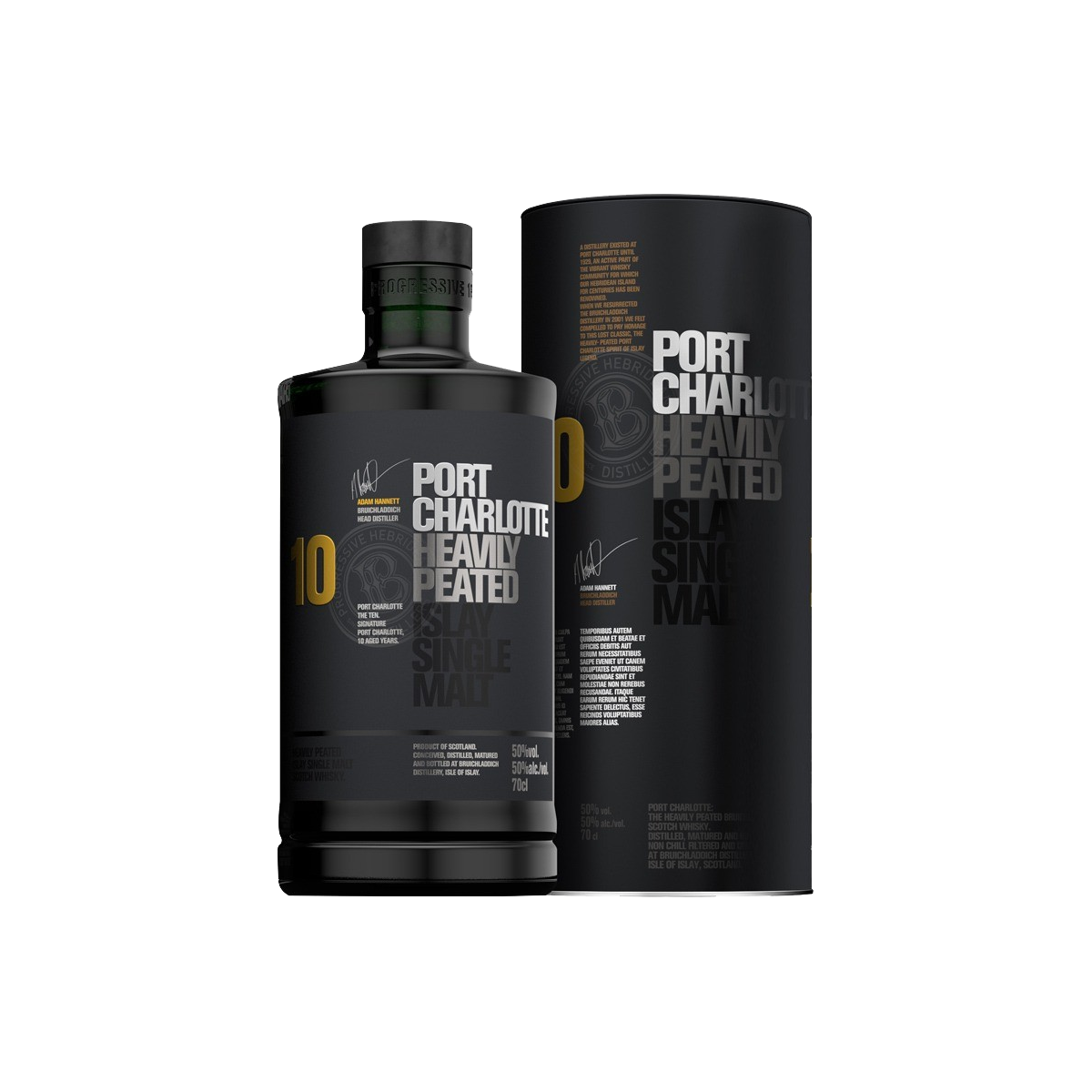 Port Charlotte 10 ans Whisky 50 %