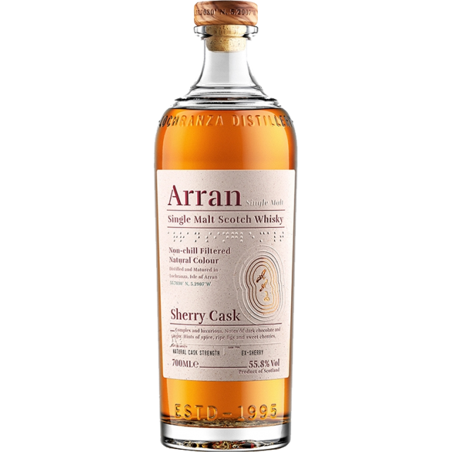 Arran Sherry Cask Whisky 55,8 %