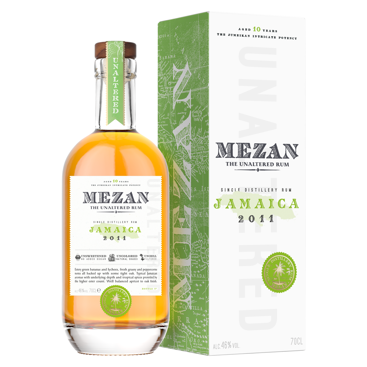 Mezan Jamaica 2011 Rhum 46 %