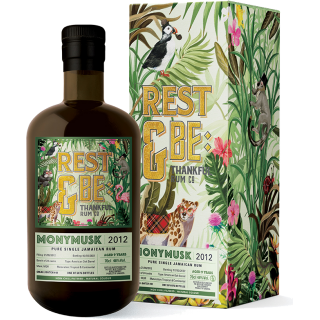 Rest & Be Thankful Monymusk MDR 2012 9 ans Rhum 46 %