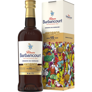 Barbancourt Réserve du domaine 15 ans Rhum 43%