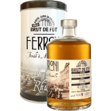 Ferroni France Équatoriale 6 ans Brut de fût Rhum 64,3 %